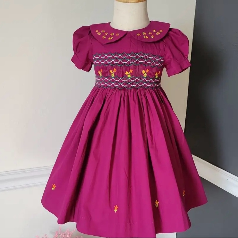 Orchid Smock Dress (12M-4T available)